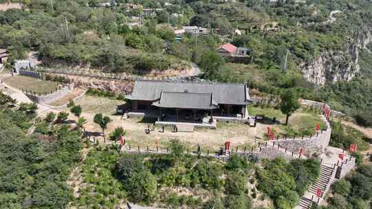 山西古建筑自然风光航拍