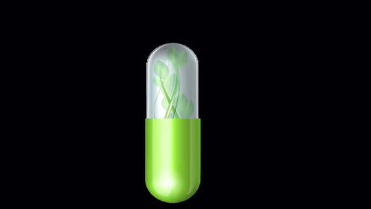 漩涡绿叶天然药片制药V2
