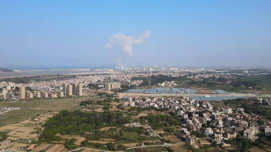 大气 航拍 福建 泉州 农场 农业 美景