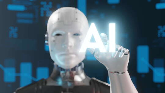 AI机器人3d动画