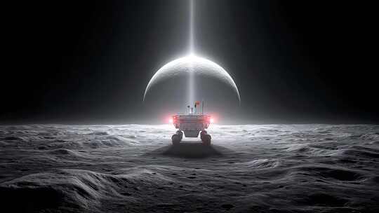 月球车探索未知星球表面环境