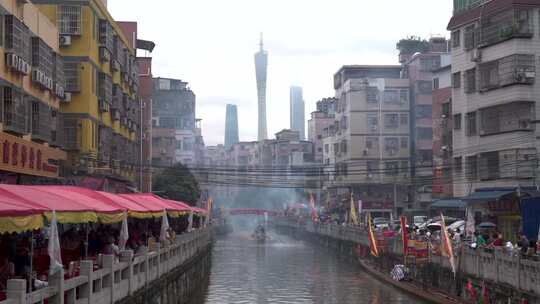 大塘龙舟招景