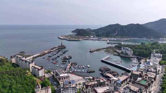 大连渔人码头 航拍 大连航拍