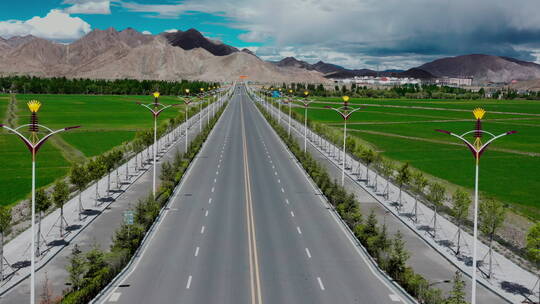 西藏日喀则市桑珠孜区城市交通高速