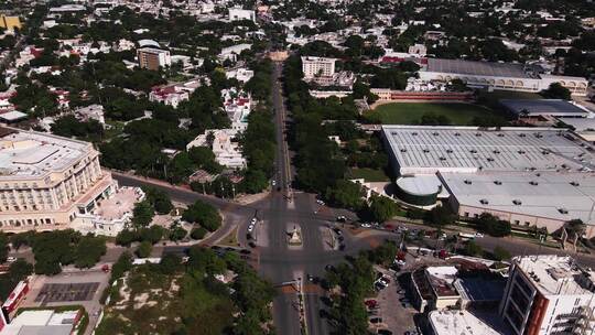 历史悠久的尤卡坦梅里达市中心