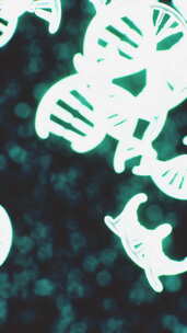 DNA基因螺旋螺旋分子结构