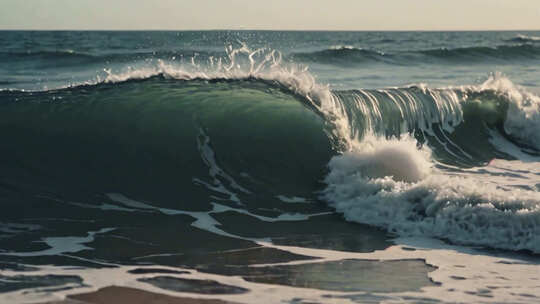 大海 海浪 波涛汹涌 企业空镜 乘风破浪