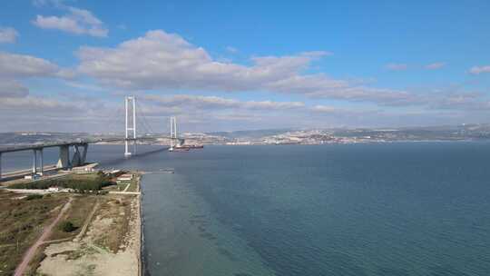 奥斯曼加齐桥土耳其伊斯坦布尔