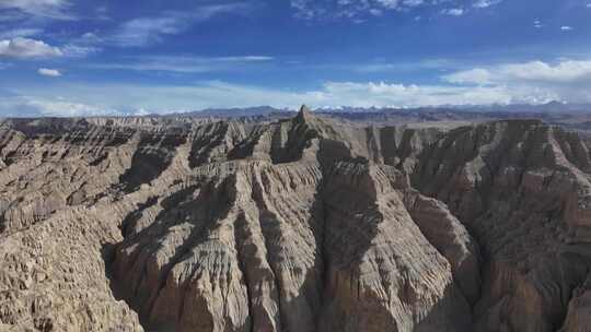 西藏阿里地区札达土林航拍