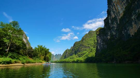 广西美景 桂林山水 漓江风光 漓江漂流