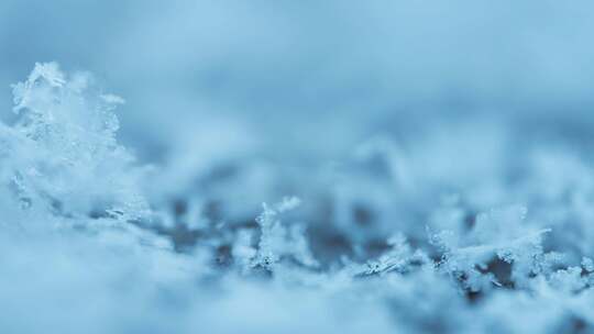 雪花，冰，雪，冰冻