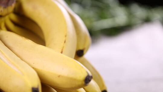水果香蕉热带甜蕉芭蕉
