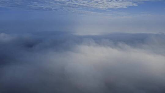 云海天空飞行云层云雾