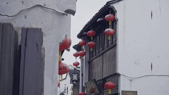 4k苏州古镇山塘街旅游