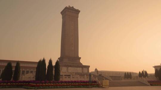 北京天安门广场人民英雄纪念碑