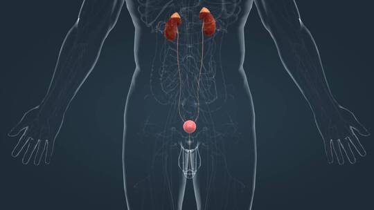08泌尿系统尿液形成尿液肾脏膀胱视频素材模板下载
