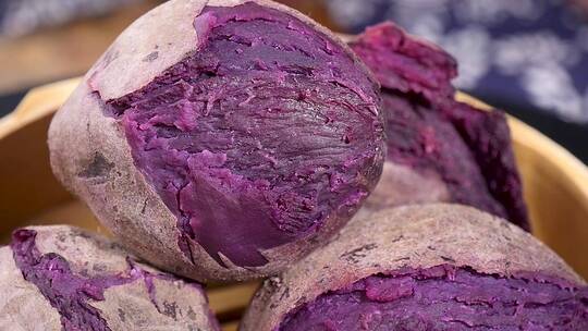 小紫薯素材
