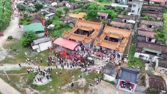 中国广东省汕尾市陆丰市后西村孟兰胜会