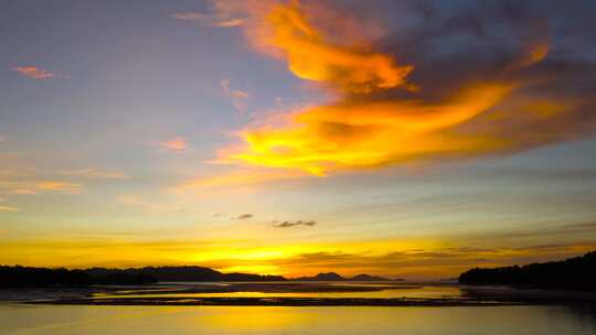 夕阳 晚霞 天空 治愈系 黄昏 唯美