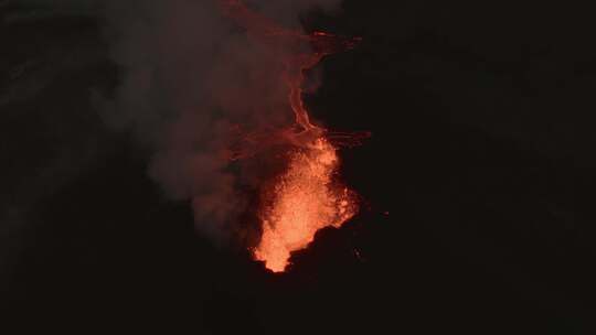 火山，喷发，熔岩，冰岛