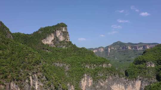 航拍太行山八泉峡