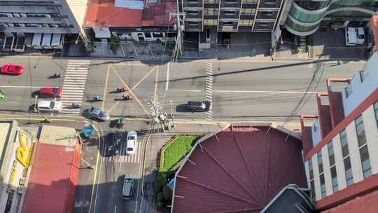 菲律宾城市街道马尼拉延时