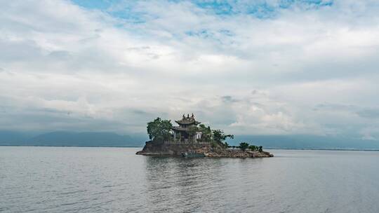 大理洱海小普陀