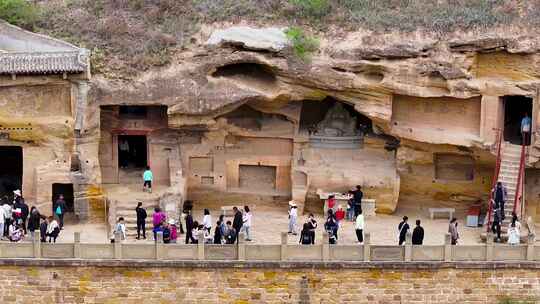 红石峡风光