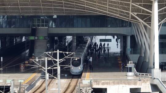 高铁站乘客（武汉站）