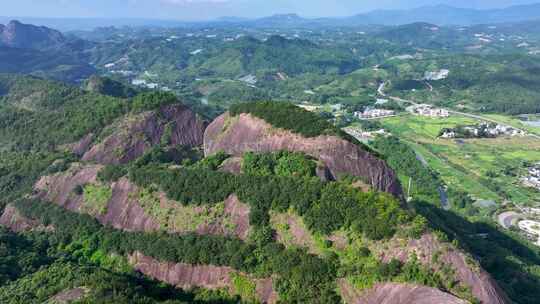 4K江西汉仙岩风景区航拍15