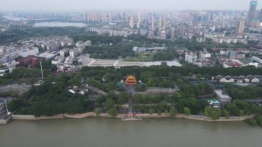 湖南岳阳旅游景点航拍