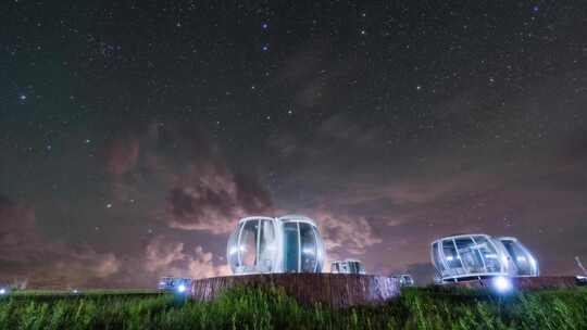 新疆伊犁州喀拉峻乌孙夏都的星空