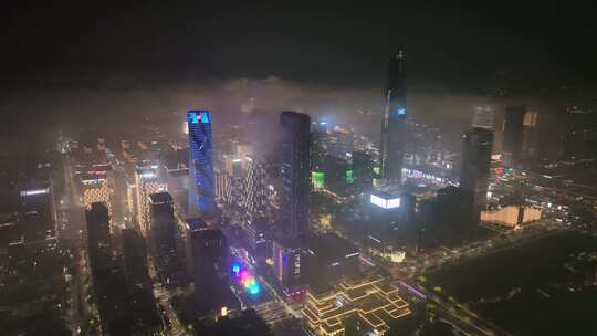 宁波东部新城夜景