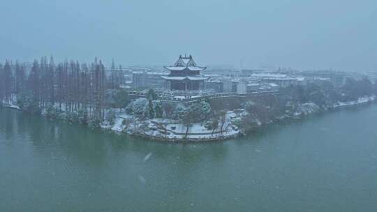 襄阳护城河 升格 风雪 拉