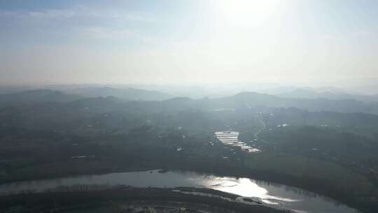 山川云雾千里江山