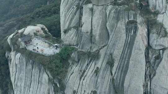 航拍驻马店泌阳铜山风景区