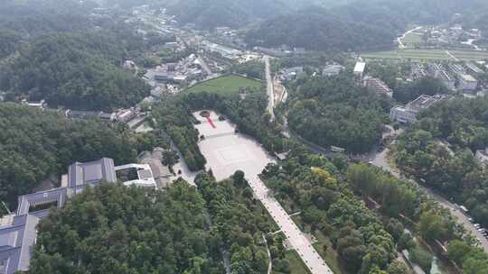 韶山毛泽东同志纪念馆生平展区航拍