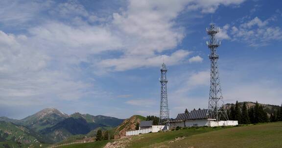 山区太阳能通信基站5G