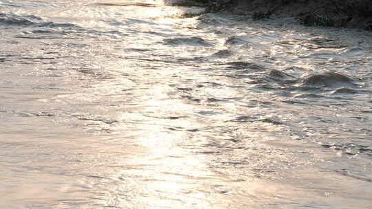 河流 流水 水面 奔流 江河 波涛 波浪翻滚