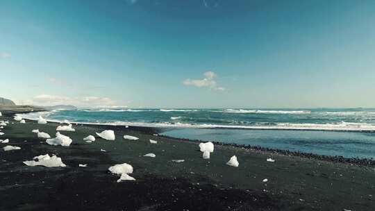 冰川 冰岛 海洋 冰山