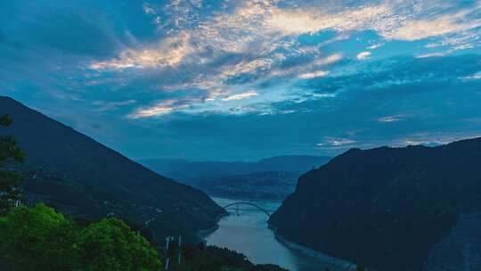 长江三峡巫峡风光