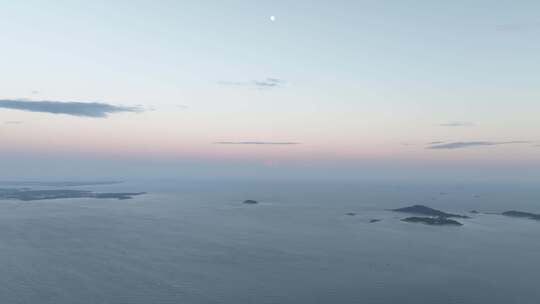 大海航拍飞向大海天空海洋风景唯美大海风景