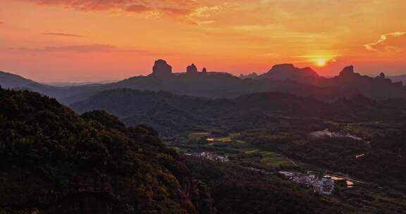 韶关丹霞山航拍0198