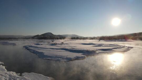 不冻河内蒙冬季雪景_0179