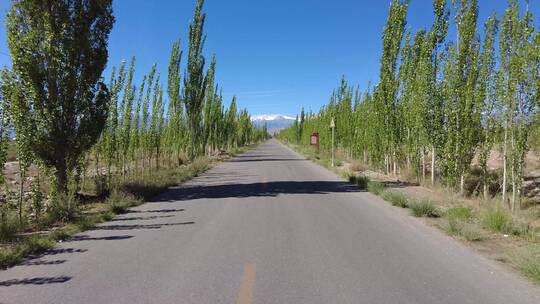 上山道路行车记录