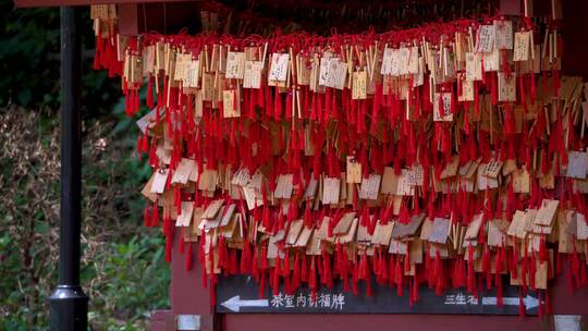 杭州西湖三天竺法镜寺古建筑4K实拍视频