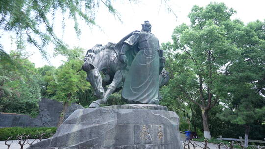 武汉武昌区黄鹤楼公园风景