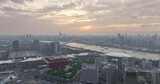 上海日落 中国馆 世博园 中华艺术宫 日落高清在线视频素材下载