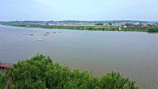 湖南岳阳汨罗江端午节龙舟赛