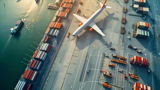 国际供应链 全球贸易体系 海运空运物流